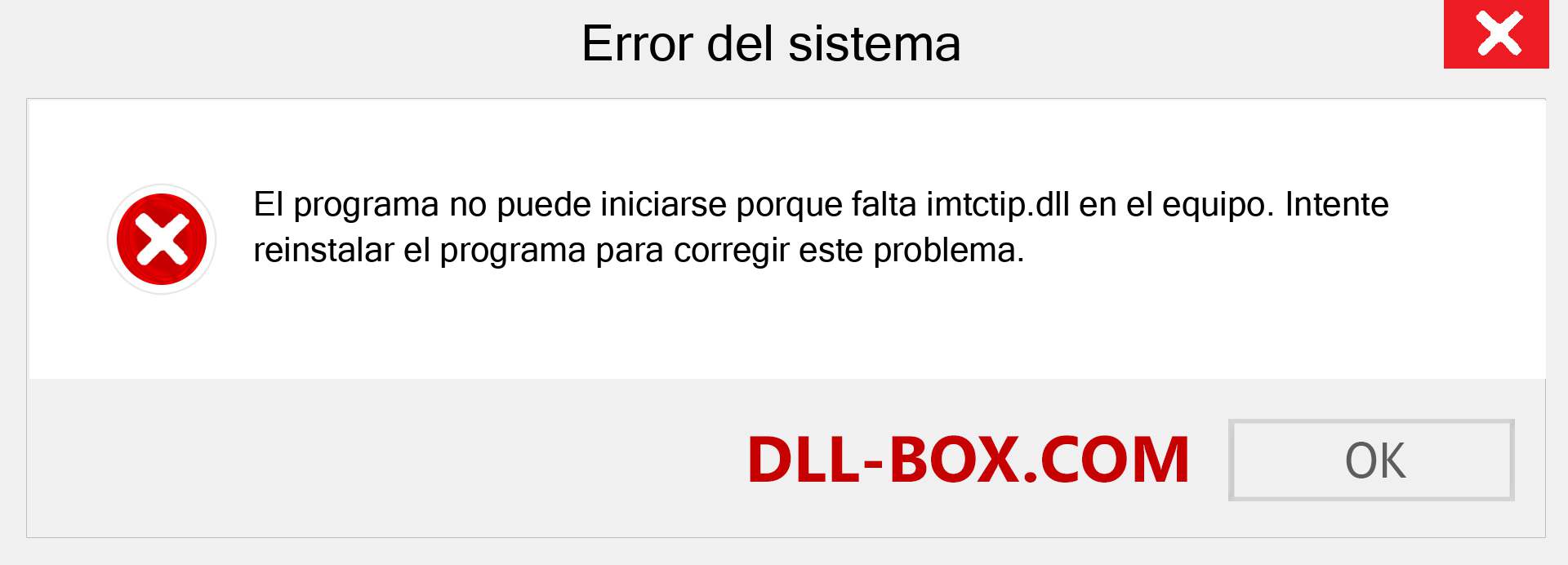 ¿Falta el archivo imtctip.dll ?. Descargar para Windows 7, 8, 10 - Corregir imtctip dll Missing Error en Windows, fotos, imágenes